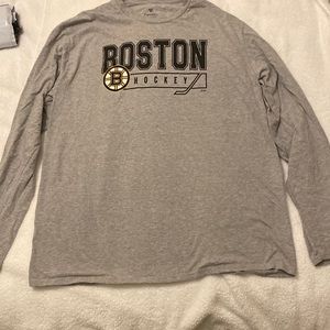 Men’s Boston Bruins Fanatics Long Sleeve Tshirt